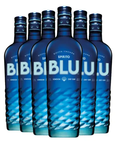 CAJA GIN BLU x6