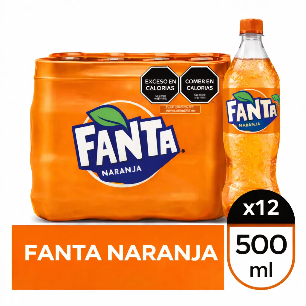 PACK FANTA 500ML x12