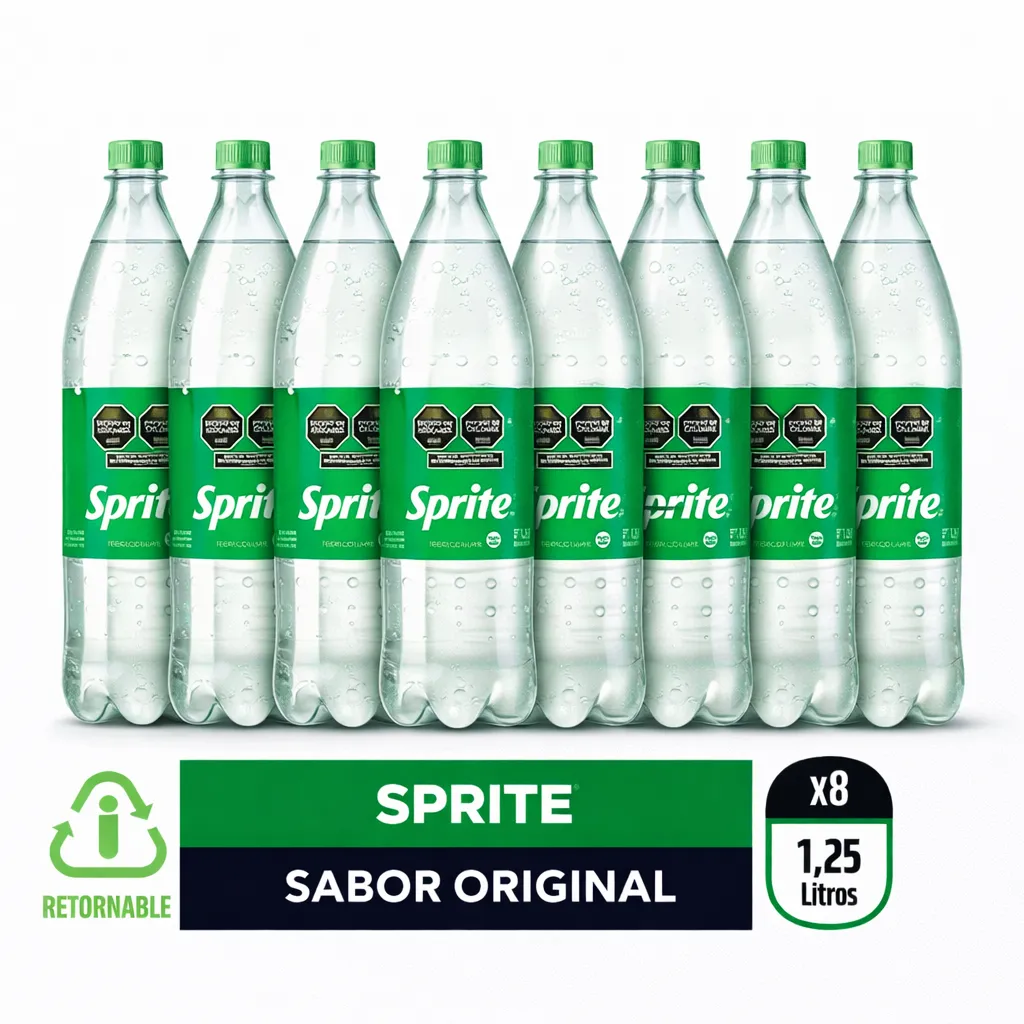 CAJON SPRITE 1.25L x8