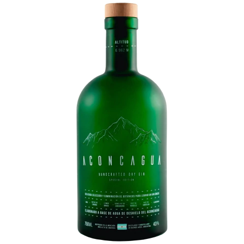 GIN ACONCAGUA VERDE 750cc
