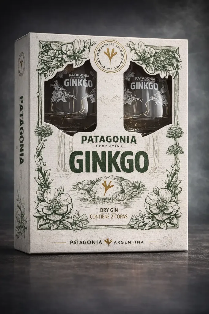 COPAS PATAGONIA GINKGO x2