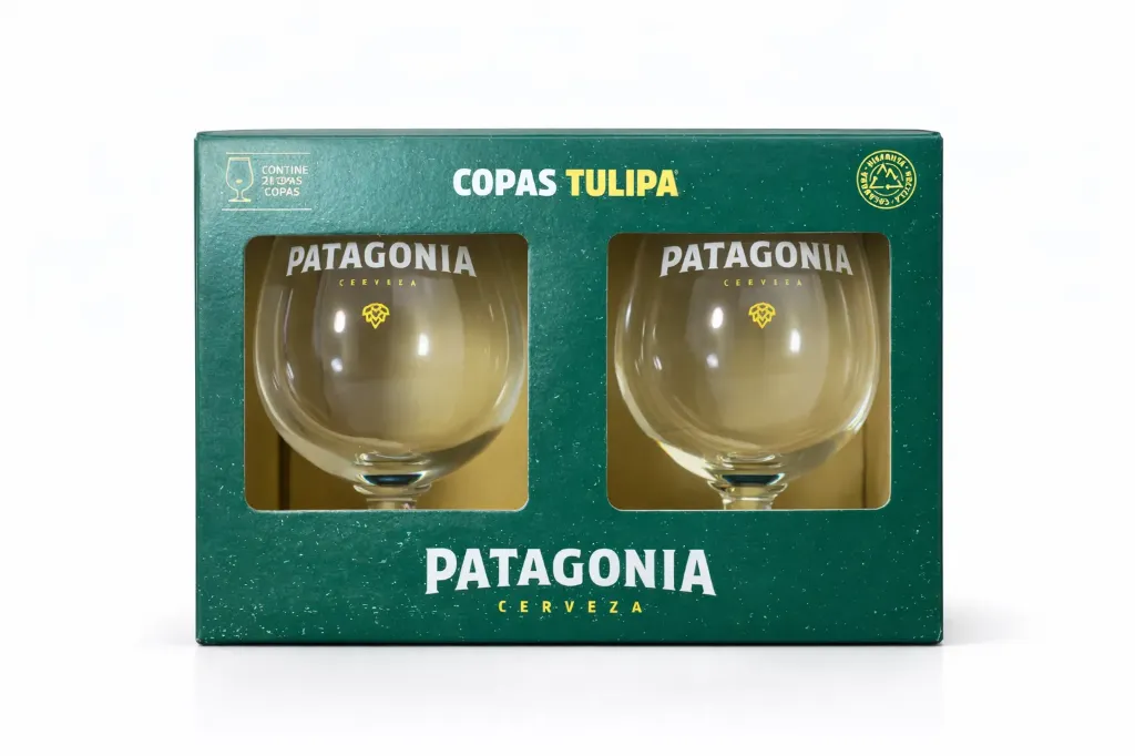 COPAS TULIPA PATAGONIA x2
