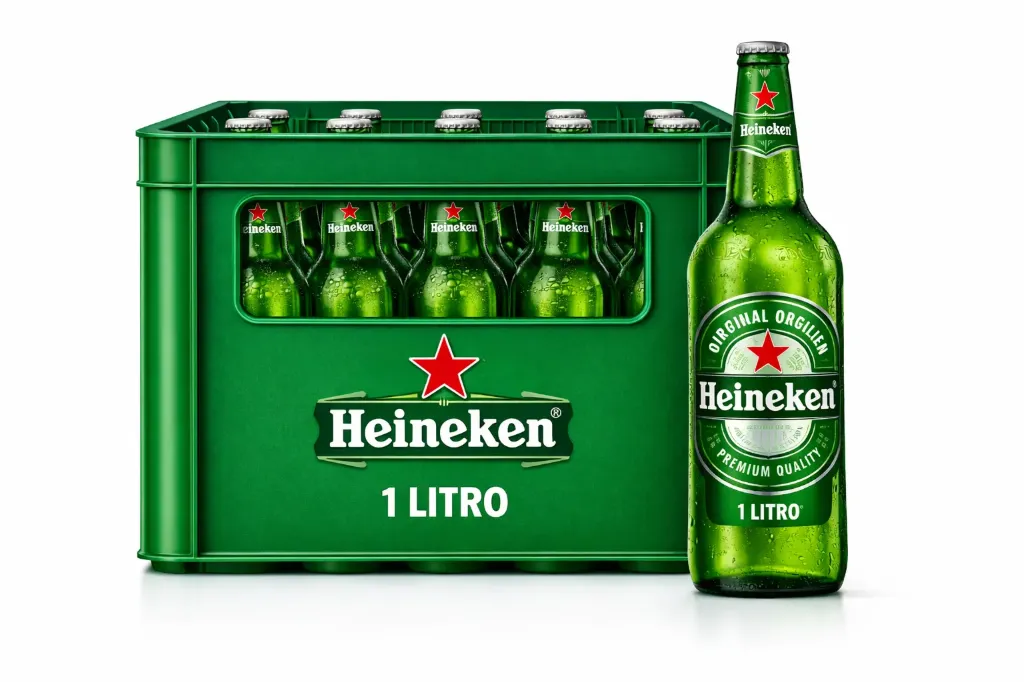 CAJON HEINEKEN 1L x12