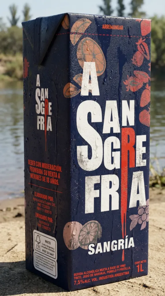 A SANGRE FRIA - SANGRIA 1L