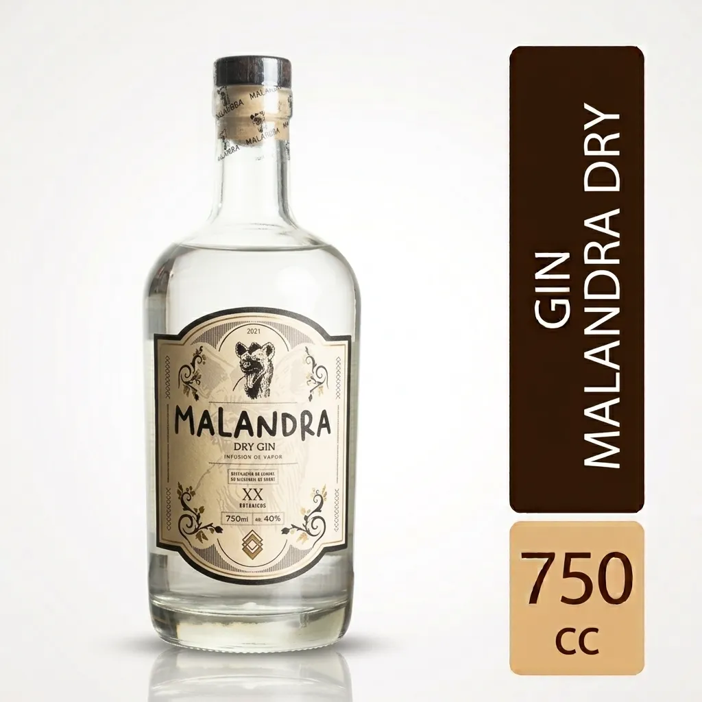 GIN MALANDRA DRY 750cc