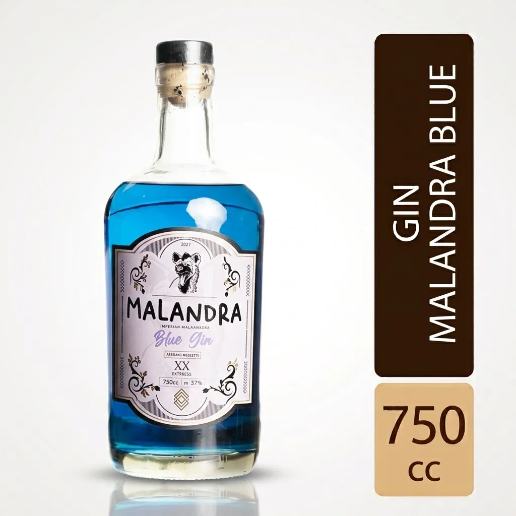 GIN MALANDRA BLUE 750cc