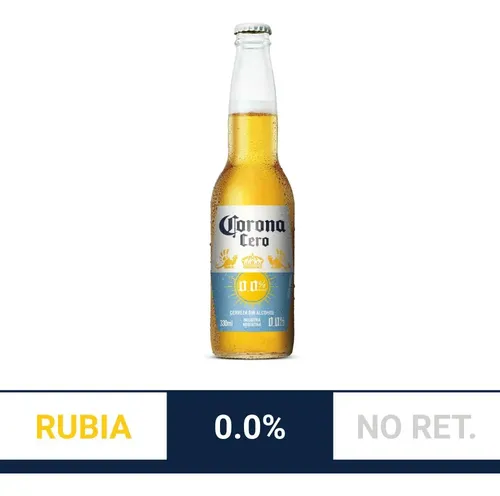 CAJA CORONA 0.0 330ML x24