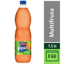 PACK BRIO MULTIFRUTA 1.5L x6