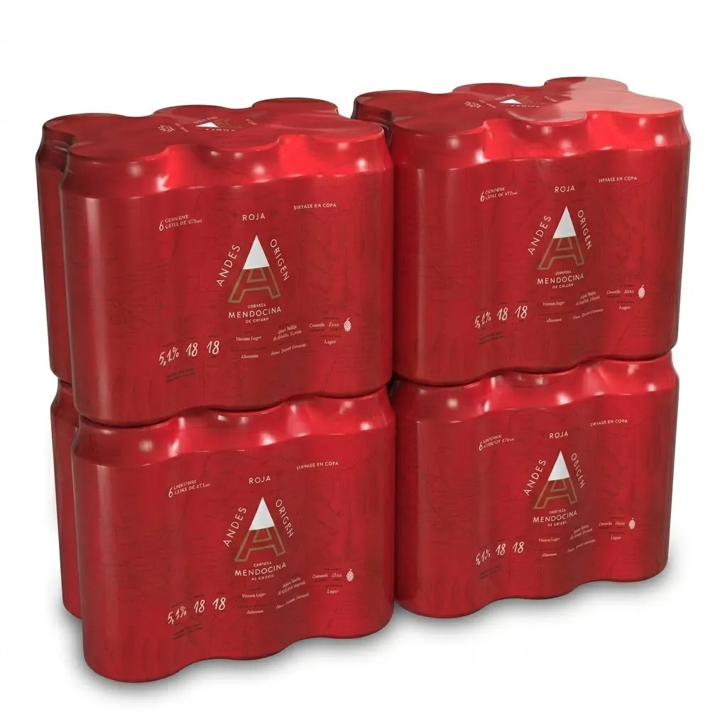 PACK ANDES ROJA LATA x24