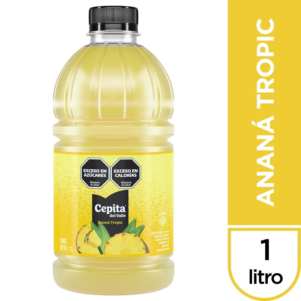 PACK CEPITA ANANÁ 1L x6