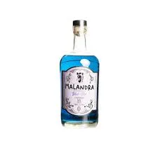 CAJA GIN MALANDRA BLUE 750cc x6
