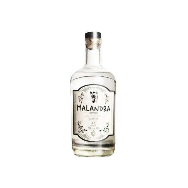 CAJA GIN MALANDRA DRY 750cc x6