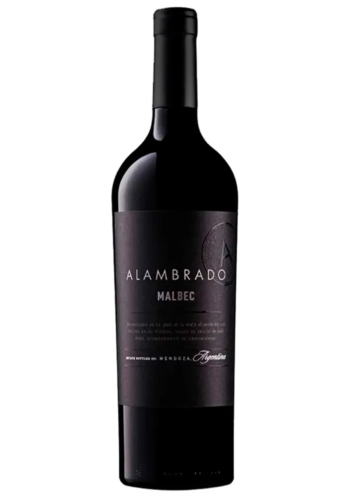 CAJA ALAMBRADO MALBEC x6
