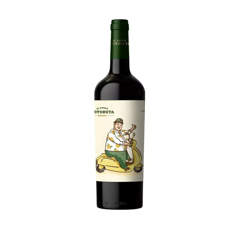 CAJA GORDO MOTONETA VINO x6