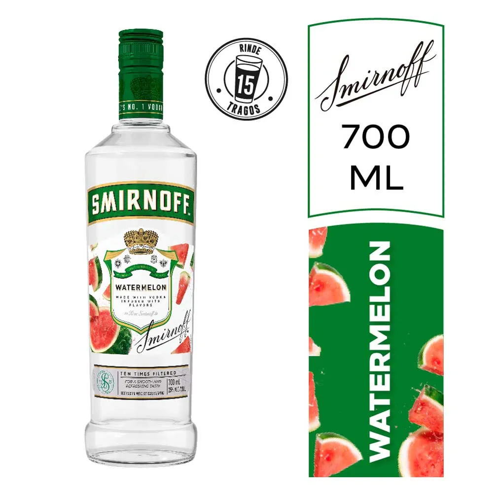 CAJA SMIRNOFF WATERMELON - x6
