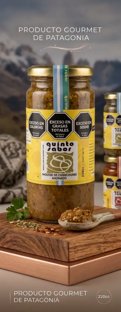 MOUSSE DE CHIMICHURRI AHUMADO - QUINTO SABOR