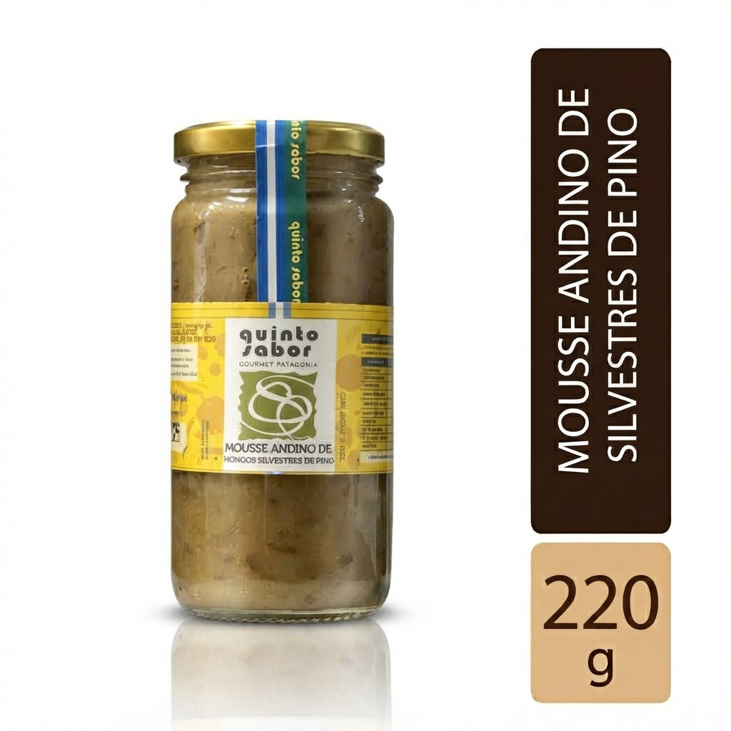 MOUSSE ANDINO DE HONGOS SILVESTRES DE PINO