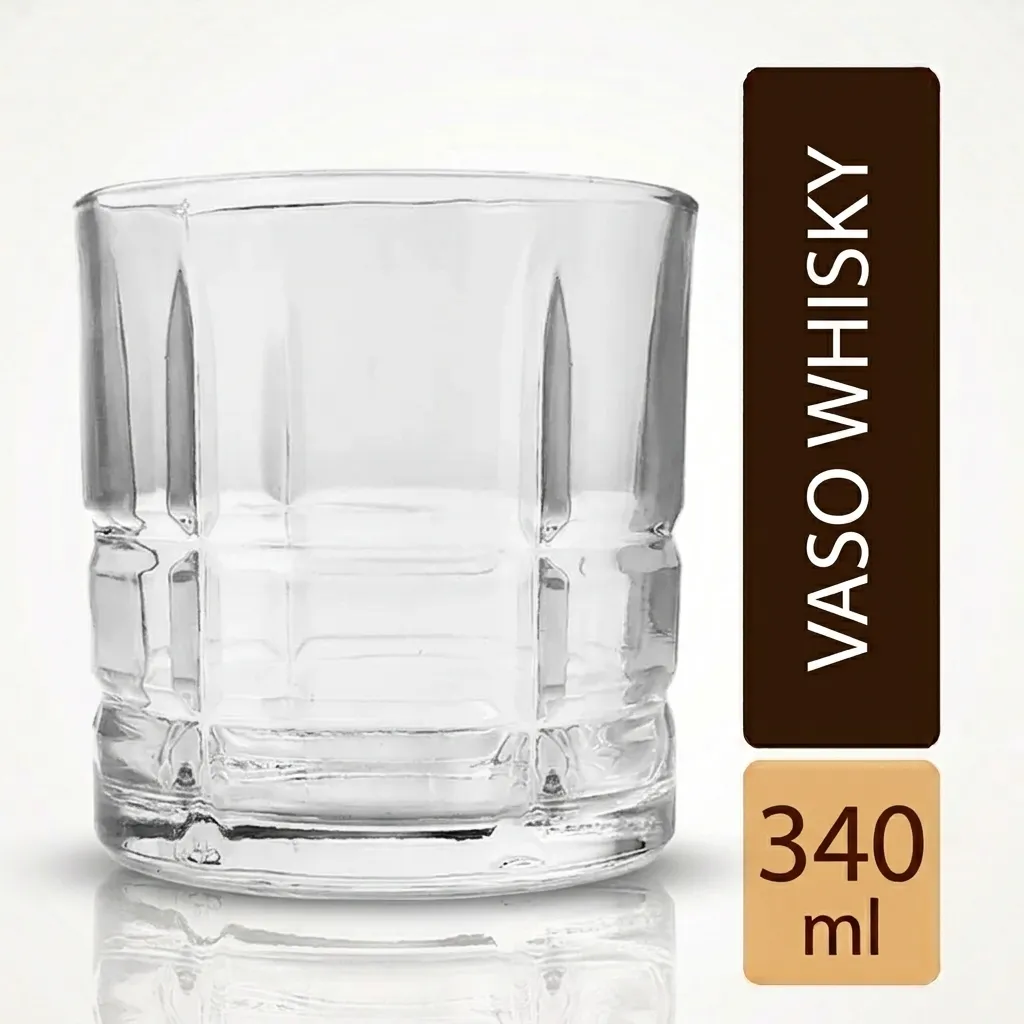 VASO WHISKY LABRADO 340ml