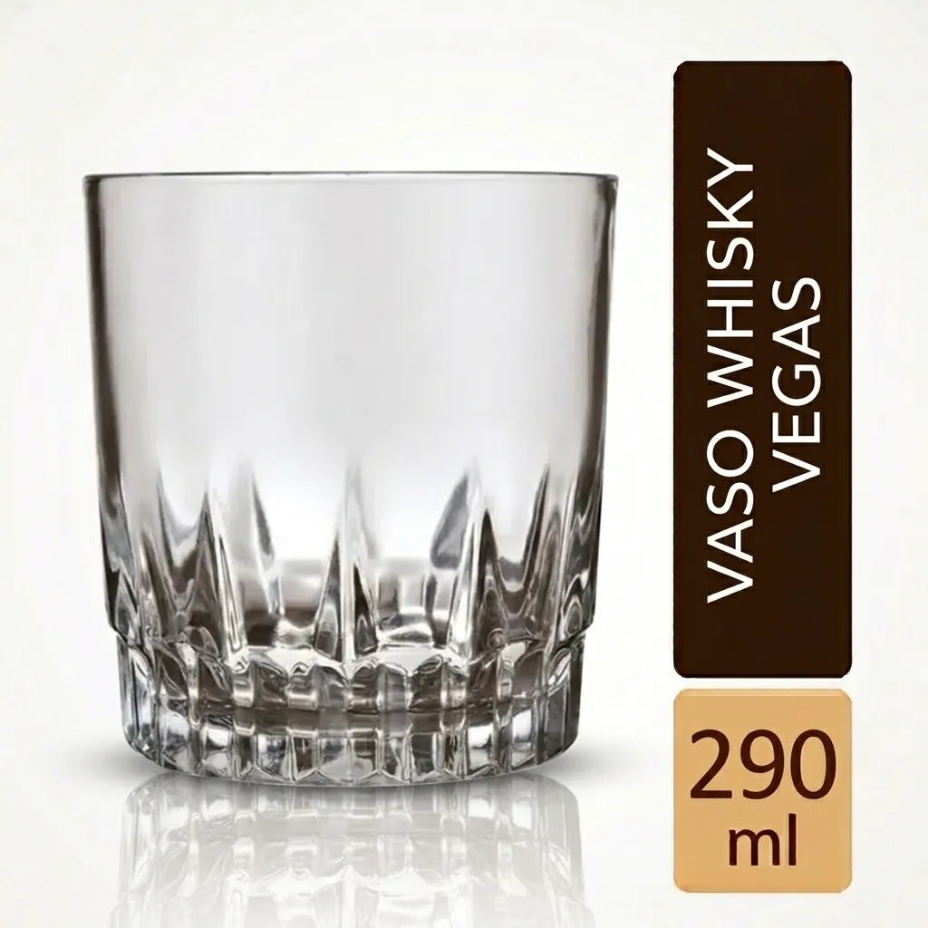VASO WHISKY VEGAS 290ml