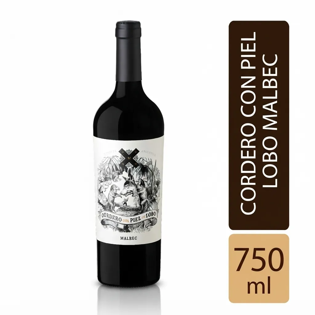 CORDERO CON PIEL DE LOBO MALBEC