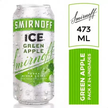 PACK SMIRNOFF LATA x24 MANZANA