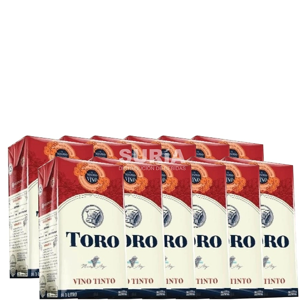 CAJA TORO TINTO x12